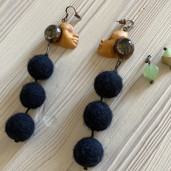 Boho Handmade earrings - Picture 6 of 8